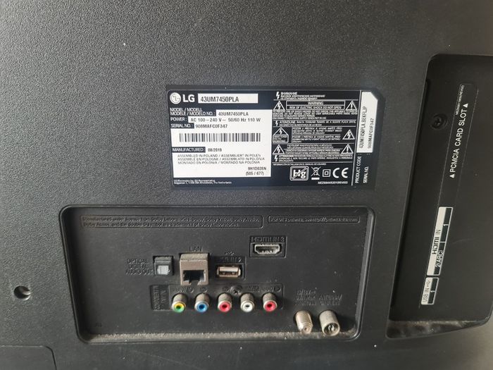 Lg 43um7450pla 43" Premium Smart Tv  Fully Working