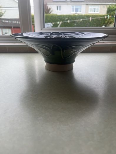 Vintage 2 Large Pottery Bowls as New