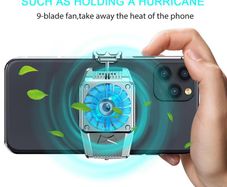 Universal Mini Mobile Phone Cooling Fan Radiator