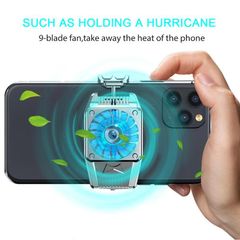 Universal Mini Mobile Phone Cooling Fan Radiator