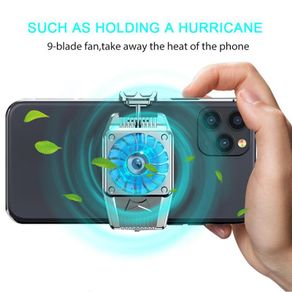 Universal Mini Mobile Phone Cooling Fan Radiator