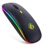 I-Mice 2-mode Rechargeable Wireless Bluetooth Ultra Slim Backlit Mouse. Image 10