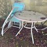 garden table and chairs Image 2