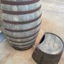 Sauna and cold barrell plunge with step Image 2