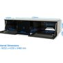 Alphason Element 1250mm Black - Emtmod1250-blk Image 5