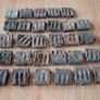 Old Irish post office lead bag seals Image 9