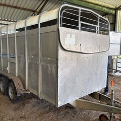 Hudson 14ft 6" Tri axle Cattle Trailer