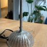 Silvery bedside lamp Image 3