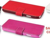New Samsung I9500 Galaxy S4 Covert Brand Slim Pu Leather Wallet Case Cover Black/red/white/purple