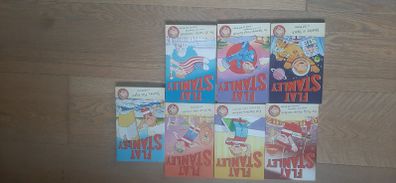 Flat Stanley Books x 7