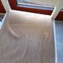 6 oak painted dining room chairs Image 3