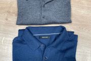 Men's Blue and Navy Polo-shirts