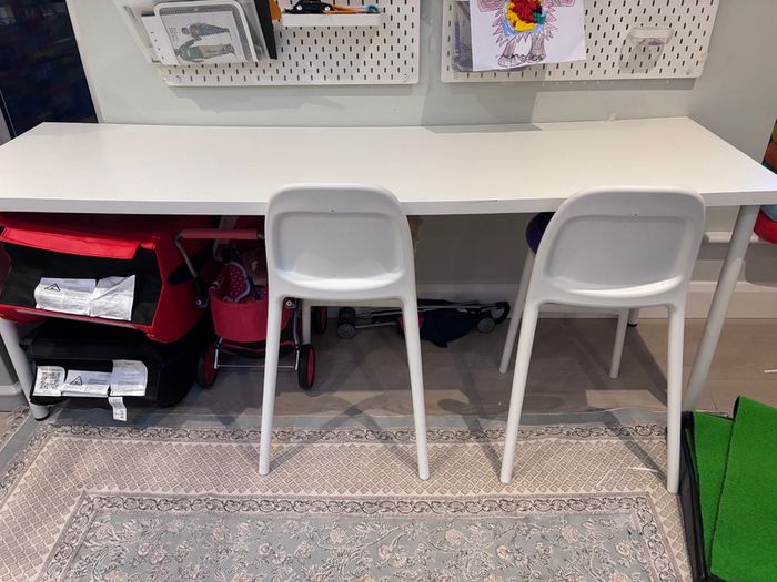 Table and chairs