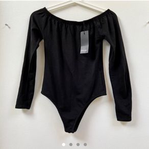 black bodysuit