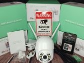8mp 4k Wifi Camera Outdoor Ptz Calving Ip Camera Speed Dome Cctv Security Wireless Cameras