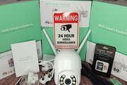 8mp 4k Wifi Camera Outdoor Ptz Calving Ip Camera Speed Dome Cctv Security Wireless Cameras