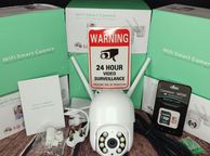 main image for ad 8mp 4k Wifi Camera Outdoor Ptz Calving Ip Camera Speed Dome Cctv Security Wireless Cameras