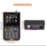 V8 Finder 2 TV Signal Finder Meter DVB-S/S2/S2X Signal Receiver 3.5-inch LCD Dispaly H.264 Auto Calculate Angle 4000mAh Battery Image 6
