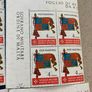 Malta 1967 stamps Full Set Block of 4 Lot Image 4