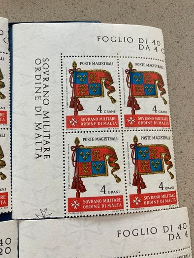 Malta 1967 stamps Full Set Block of 4 Lot