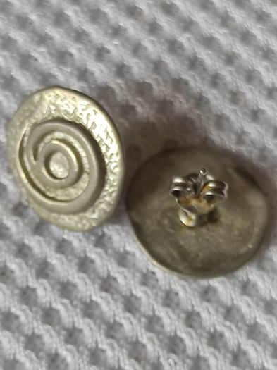 Celtic spiral earrings