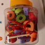 Wooden Alphabet lacing letters toys Image 2