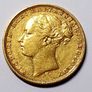 Full Sovereign 1872 Sydney Quenn Victoria Image 9