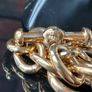 Vintage Agatha Paris Gold Plated Bracelet Image 4