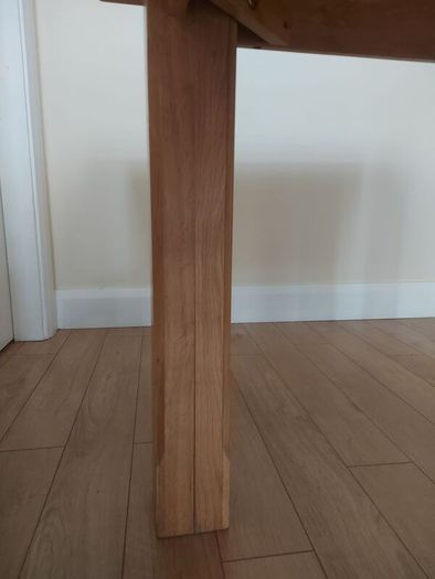 Solid oak table
