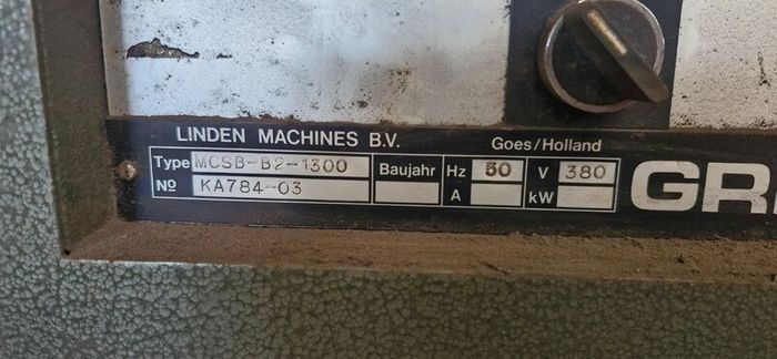 Deburring / metal grinding and finishing machine