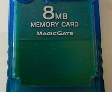 Original Sony PlayStation 2 PS2 8MB Memory Card MagicGate | Blue | SCPH-10020