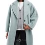Asos Design Blue Coat Image 2