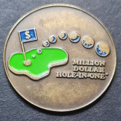Golf : Million Dollar Hole In 1 Token / Medal