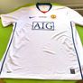 Mint 2008/09 Manchester United "Final Roma" Away Nike Jersey Size 3XL Adults Image 3