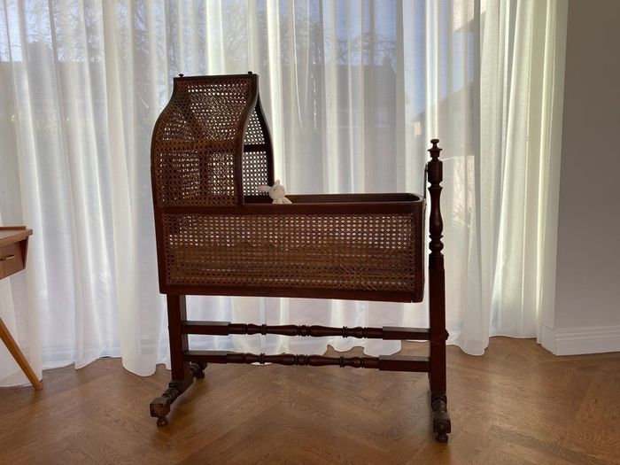 Rattan Crib