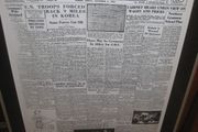 Irish times framed page of day of birth