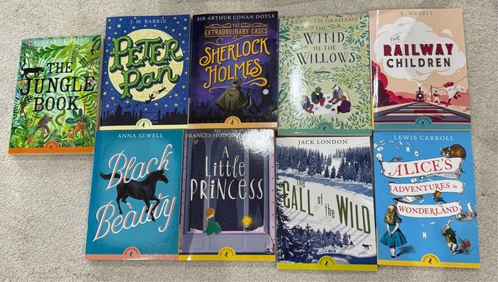 Classic Book collection x 9 books