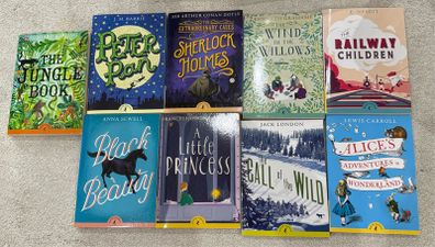 Classic Book collection x 9 books