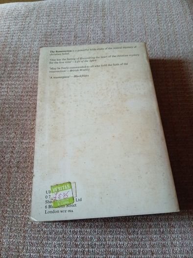 1969 Rare Find. The Resurrection. A Biblical Study. F.X. Durrrwell. Religious. Vintage.