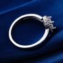 White Gold Plated Ring Image 2