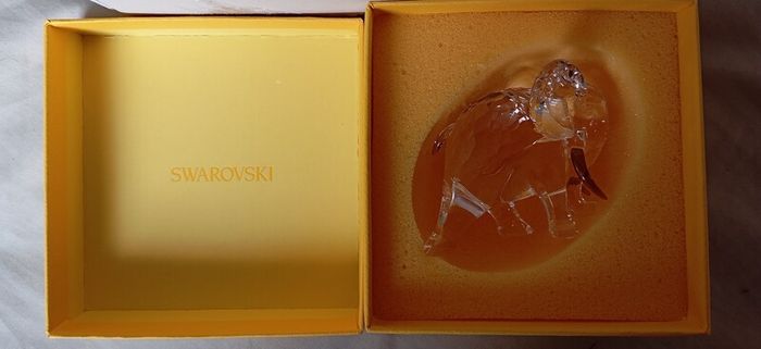 Swarovski crystal elephant