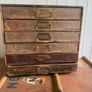 vintage tabletop drawers Image 2