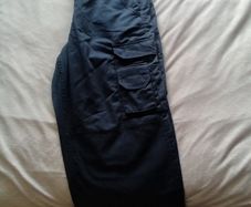 mens work trousers fully lined and water repellent outer. Size w 40 leg 31