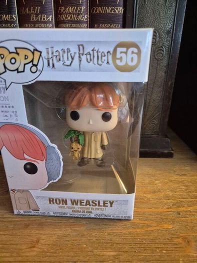 Funko Pop! Ron Weasley 56 , Herbology with Mandrake (Mint, Never Opened)