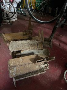 small scaffolding  pieces