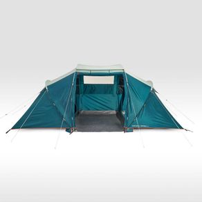 Quechua 4-person, 2-bedroom camping tent, Arpenaz 4.2