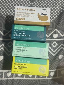 PATCHOLOGY illuminating, restoring, rejuvenating and bubbly eye gel patches BNIB genuine