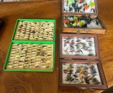 Vintage Fly Fishing Fly Cases