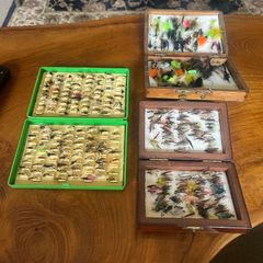 Vintage Fly Fishing Fly Cases