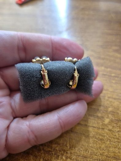 Vintage Pearl Effect Earrings